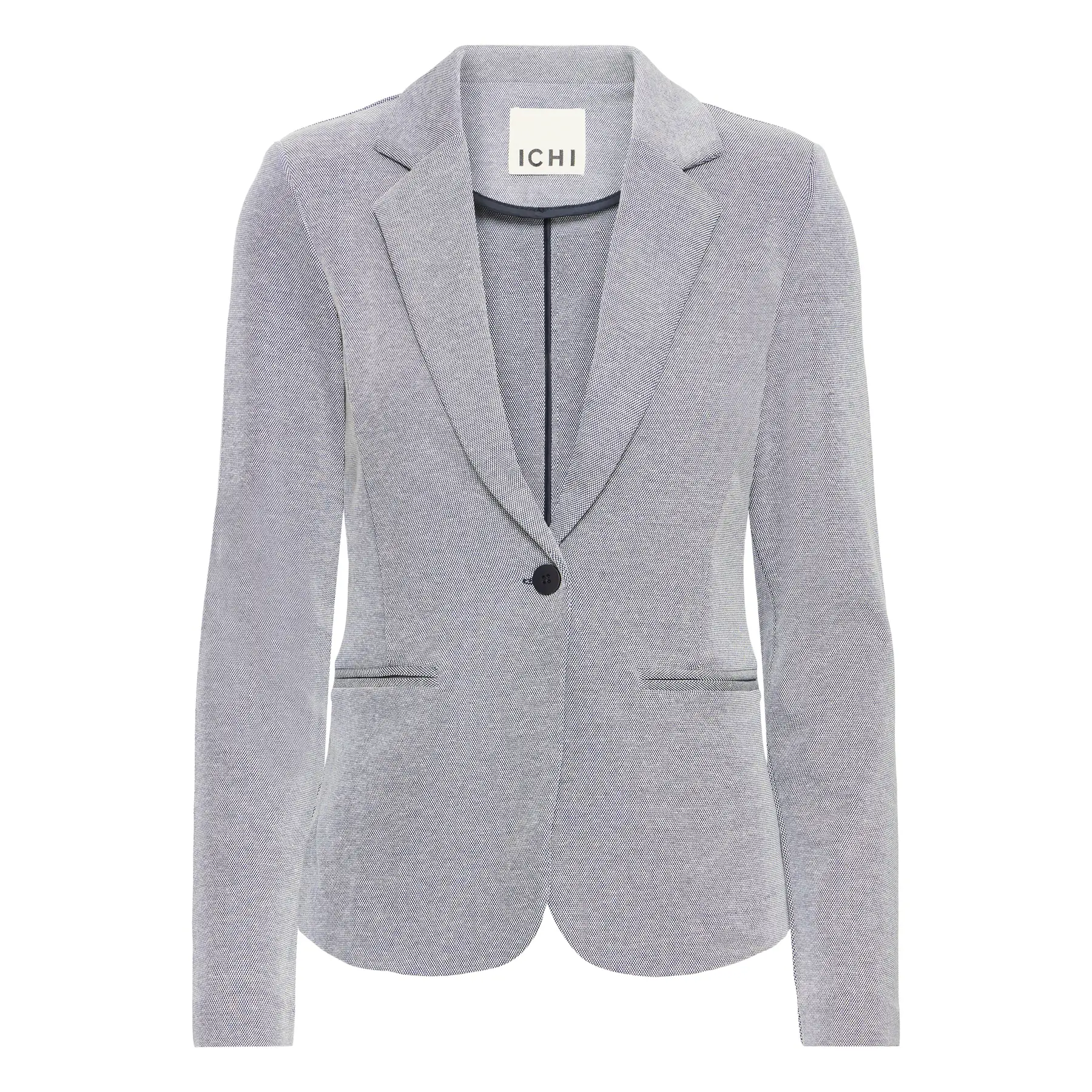 Image of Damen-Piqué-Blazer Ichi Ihkate