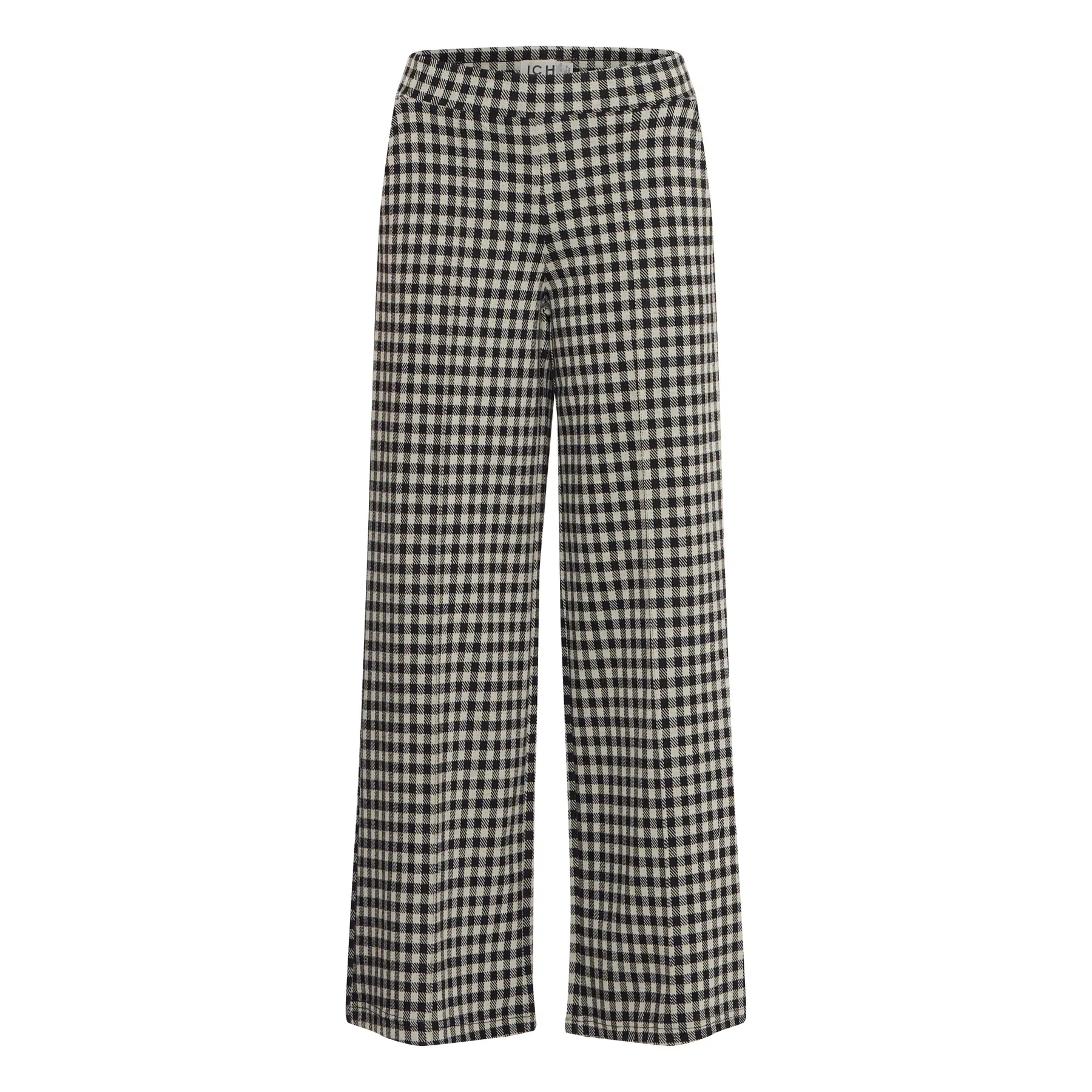Image of Damenweite Hose Ichi Kate Checky