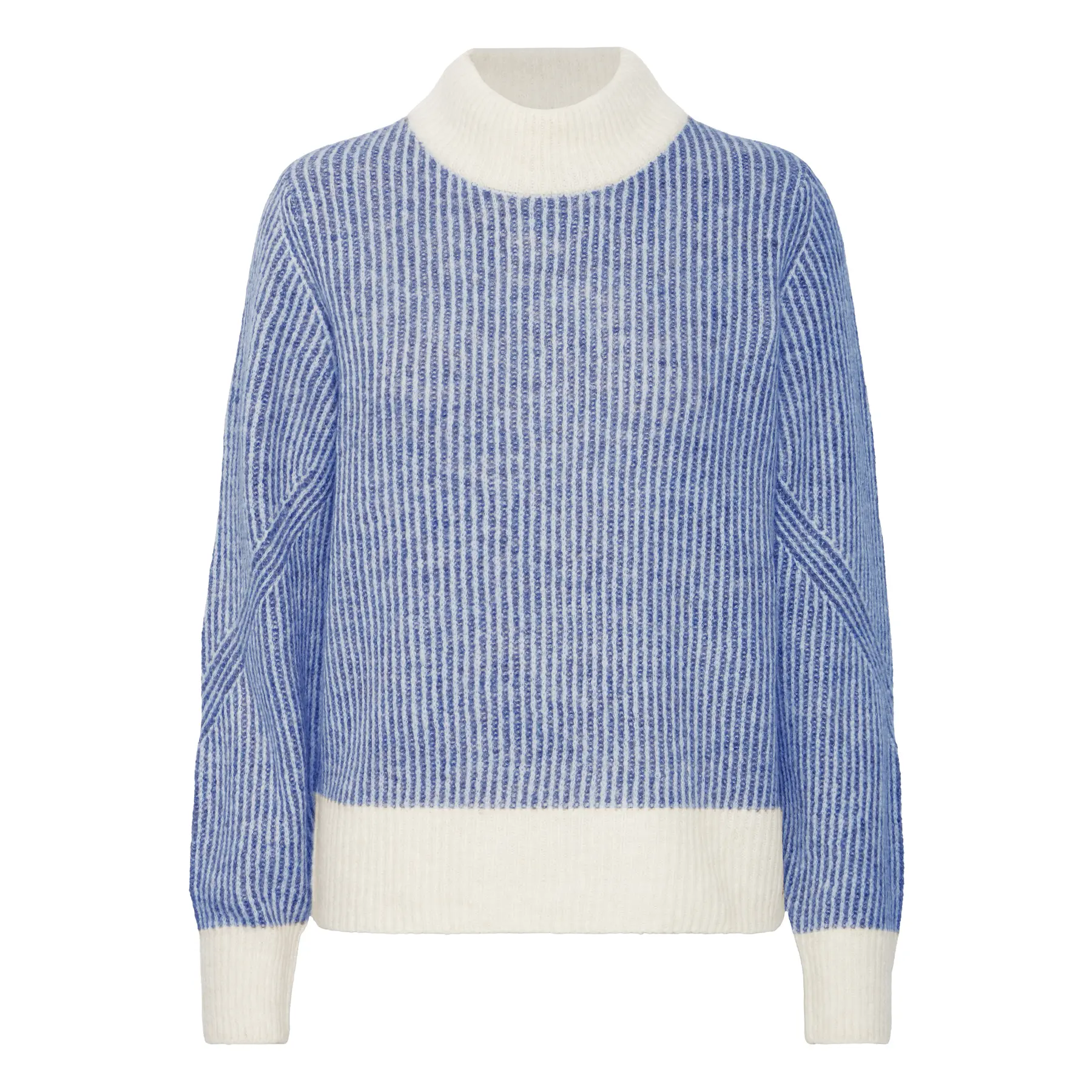 Maglione a righe con maniche lunghe donna  Kamara 4