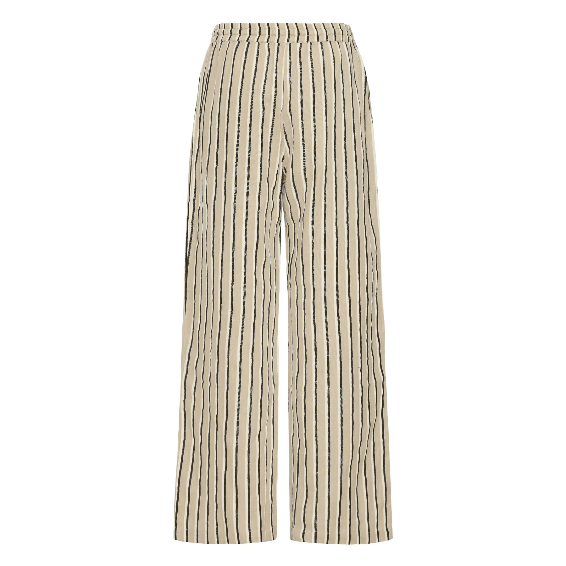Damenhosen Ichi IAFoxa Striped Beach Pt