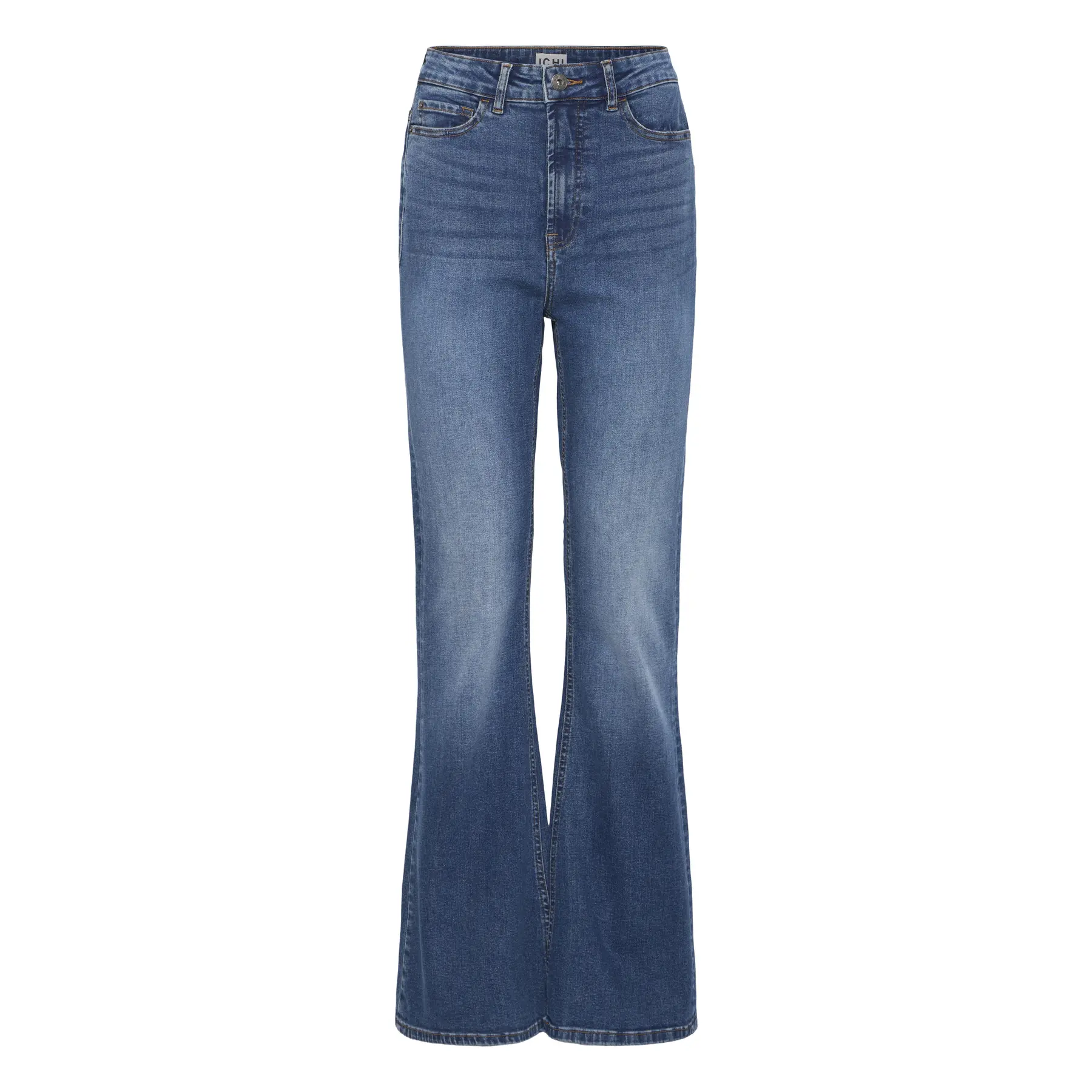 Image of Hochtaillierte Damenflare-Jeans Ichi IHTwiggy