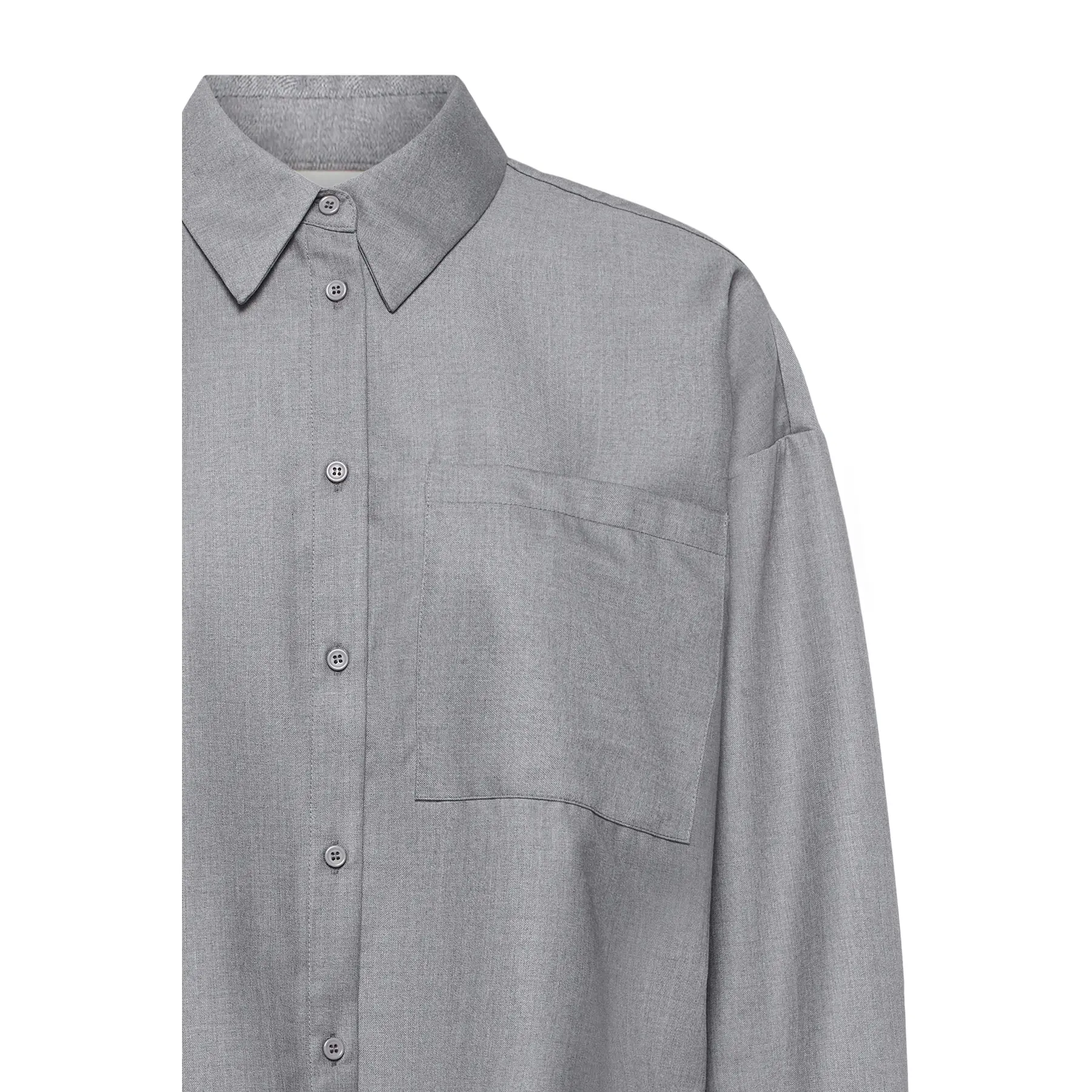 Camicia da donna a maniche lunghe  Trine