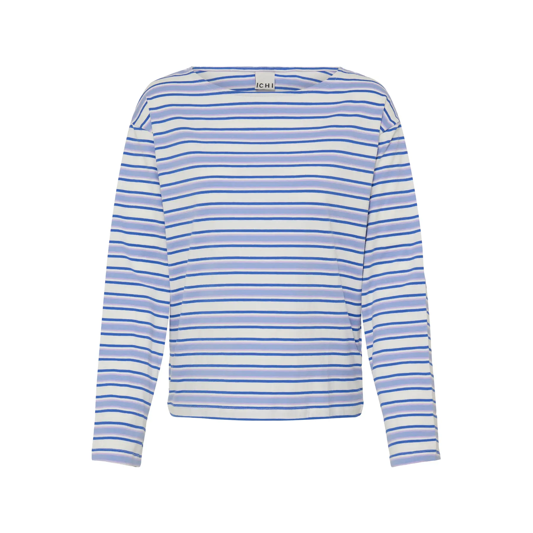 Women's long sleeve boat neck t-shirt Ichi IHMira