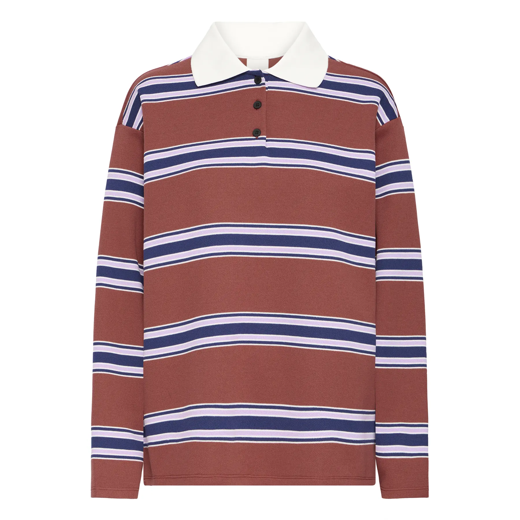 Image of Polo-Shirt, langarm, Damen Ichi IHOphia
