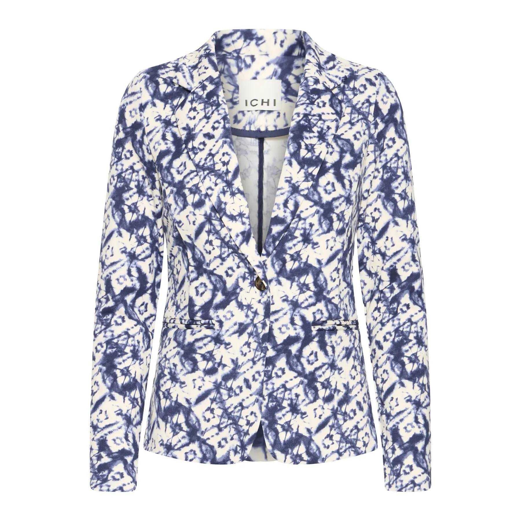 Bedruckter Blazer Damen Ichi Ihkate