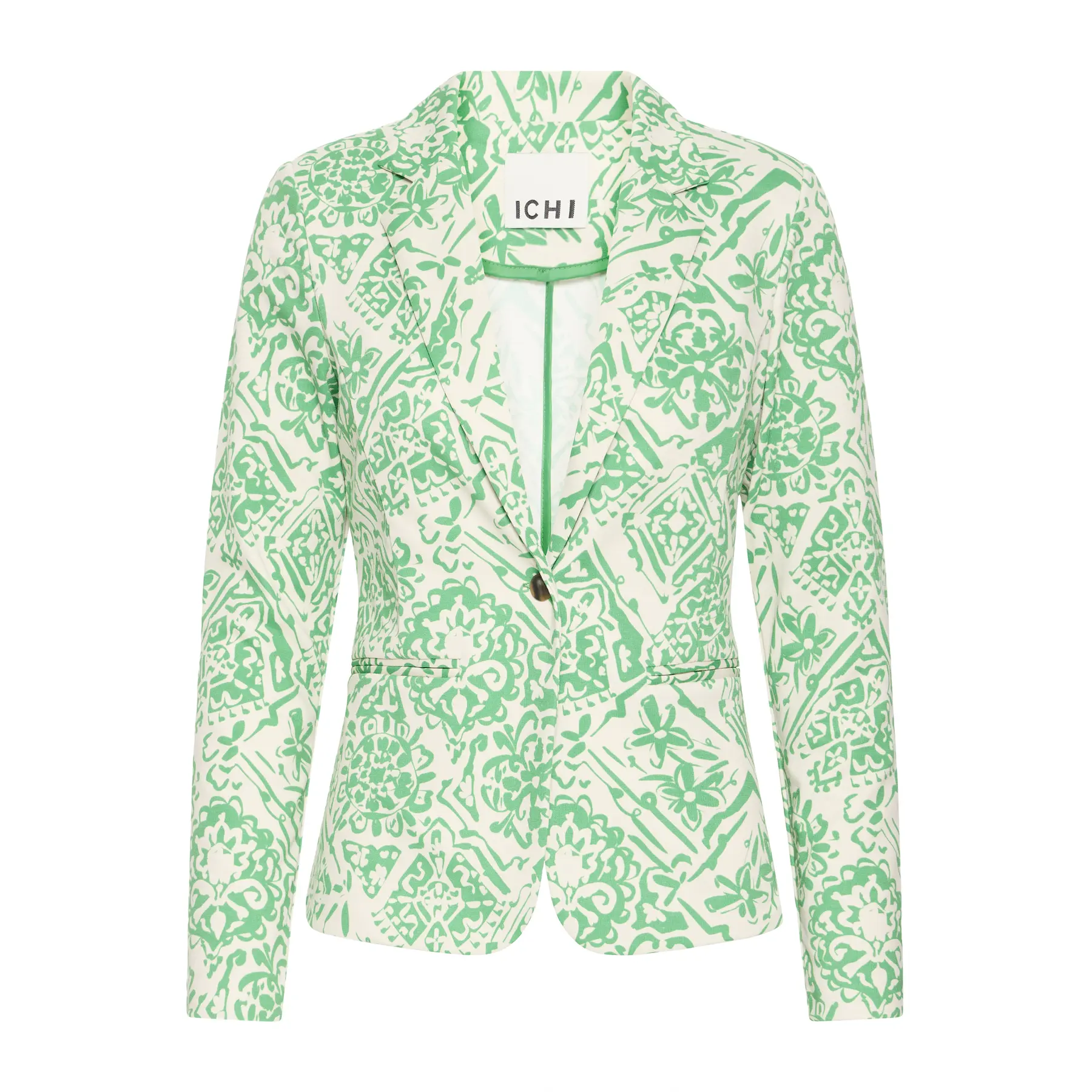 Bedruckter Blazer Damen Ichi Kate 29