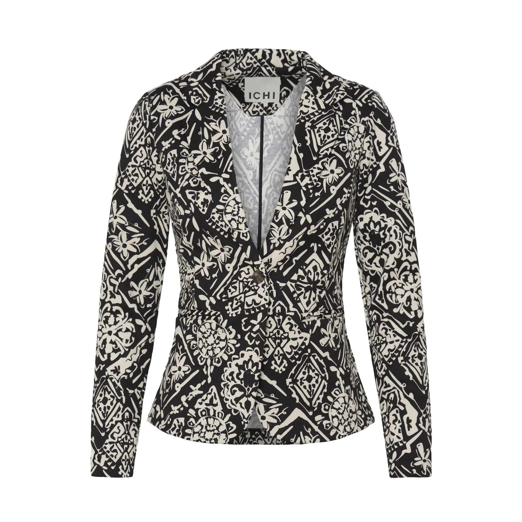 Image of Bedruckter Blazer Damen Ichi Ihkate