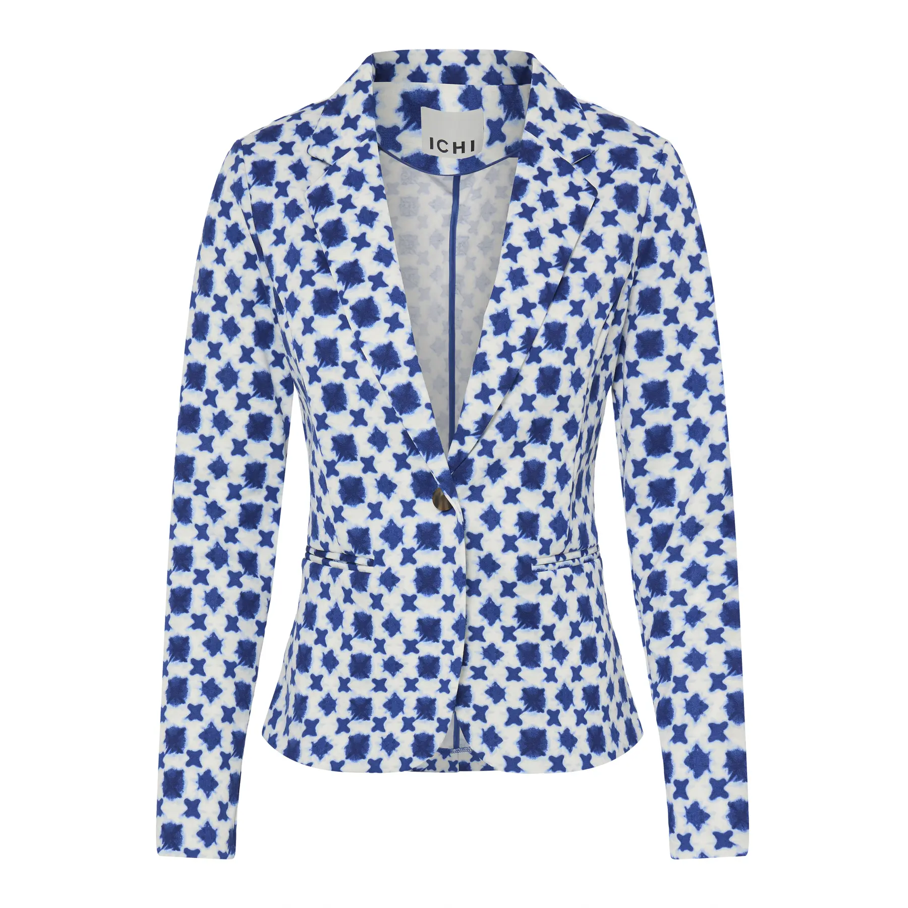 Bedruckter Blazer Damen Ichi Kate 29