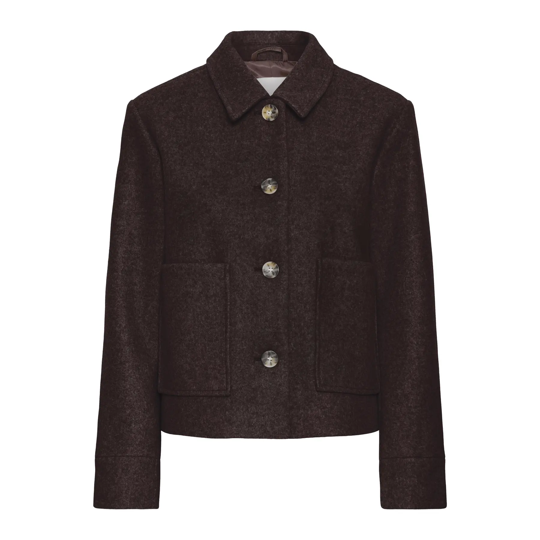 Ichi Women's Marron Coat Ihjannet Ja14