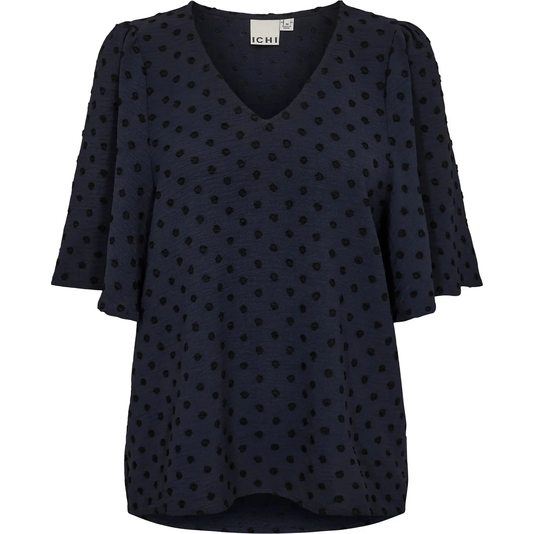 Langärmelige Bluse, Damen Ichi Zabby