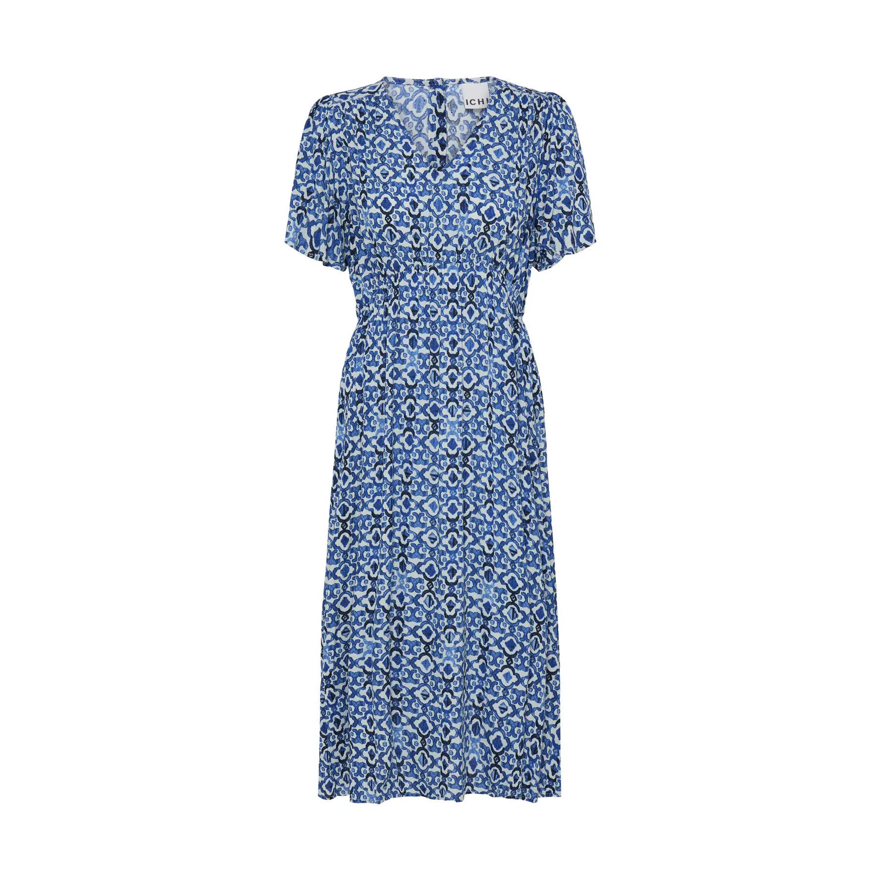 Bedrucktes Kleid, Damen Ichi Marrakech 25