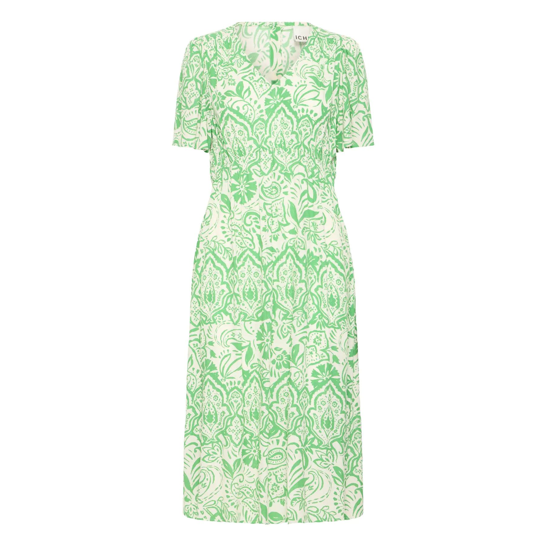 Bedrucktes Kleid, Damen Ichi Marrakech 25