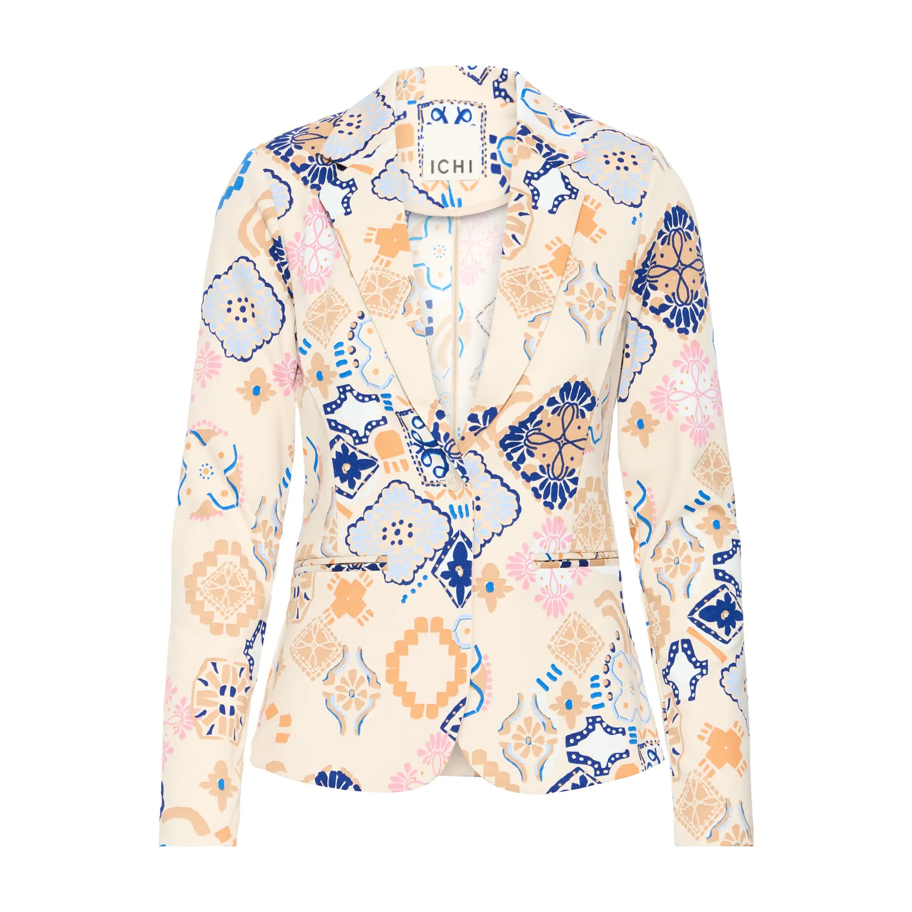 Bedruckter Blazer Damen Ichi Ihkate