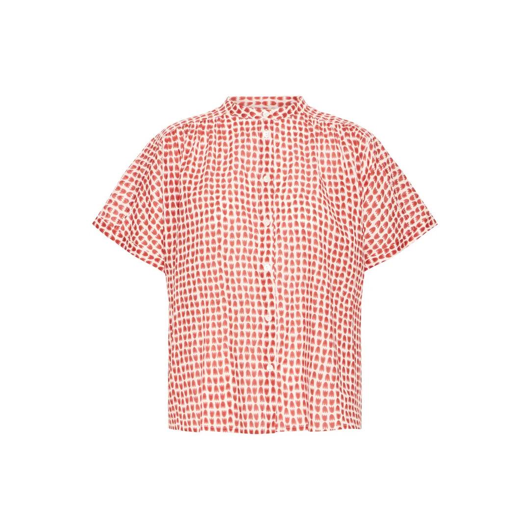 Camicia a maniche corte donna  Lumma