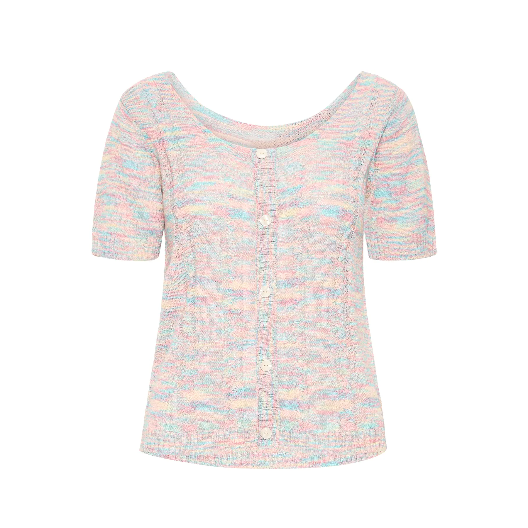 Image of Pullover mit kurzen Ärmeln, Damen Ichi IHBetika