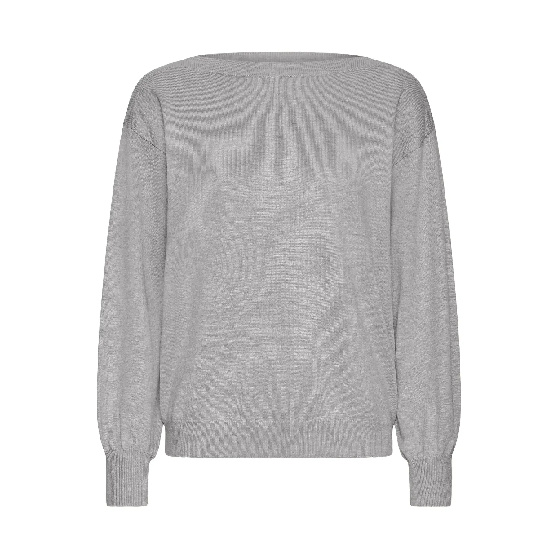 Pullover mit U-Boot-Kragen Damen Ichi Luls