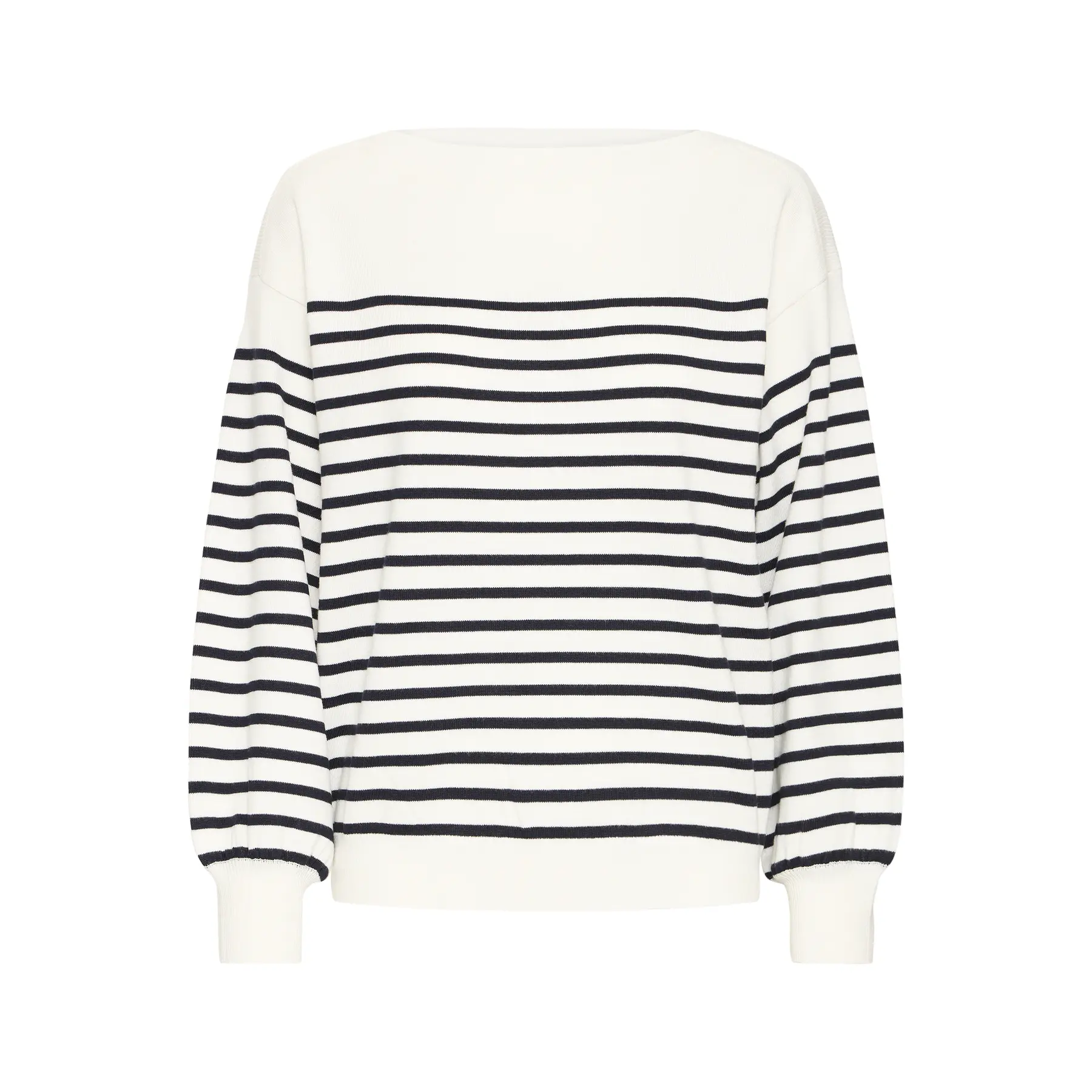 Pullover mit U-Boot-Kragen Damen Ichi Luls