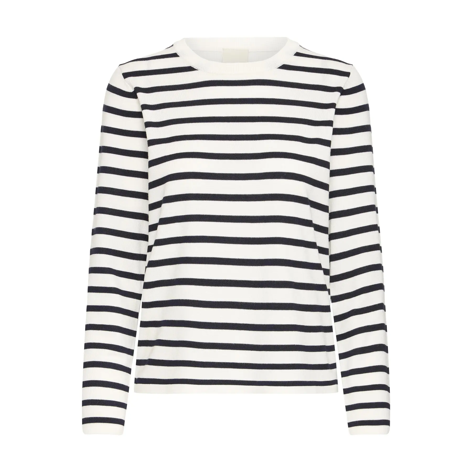 Rundhals-Pullover mit langen Ärmeln für Damen Ichi Luls