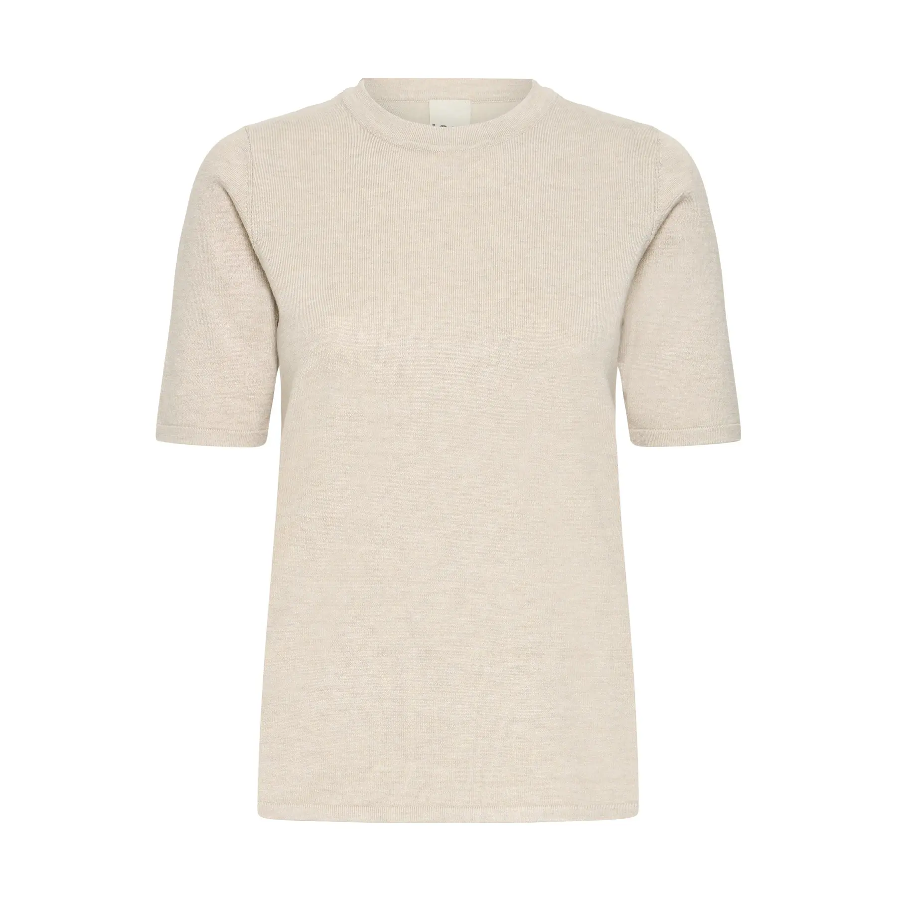 Ichi Women's Beige Woman Sweater Luls