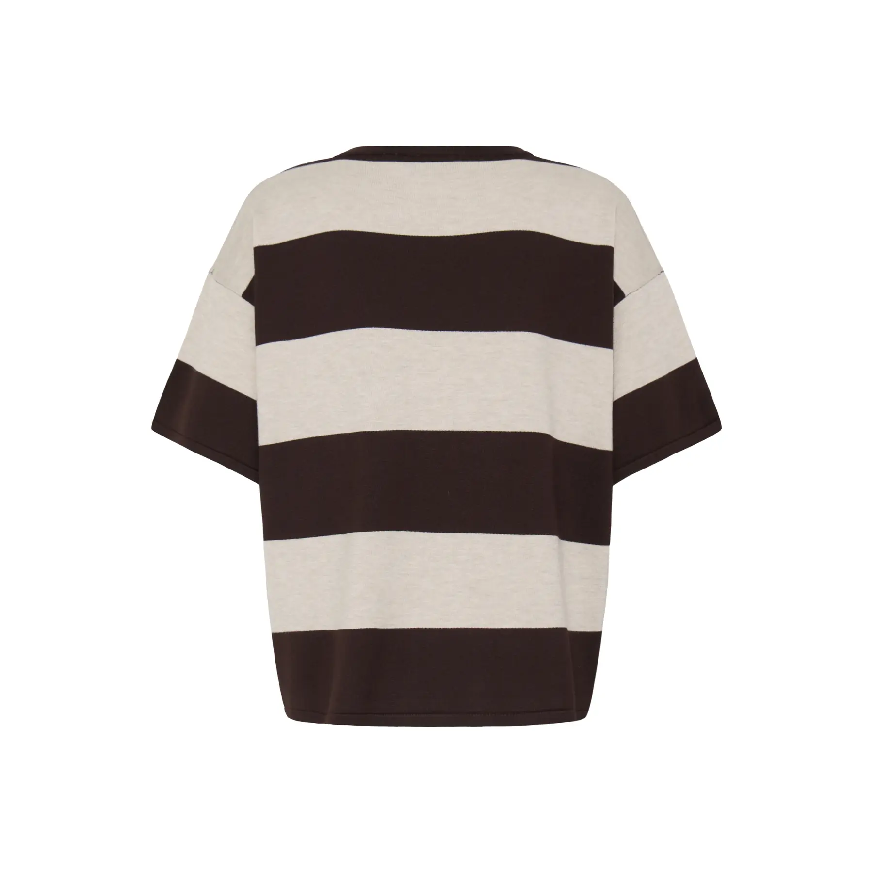 Ichi Women's Marron Loose T-Shirt Luls