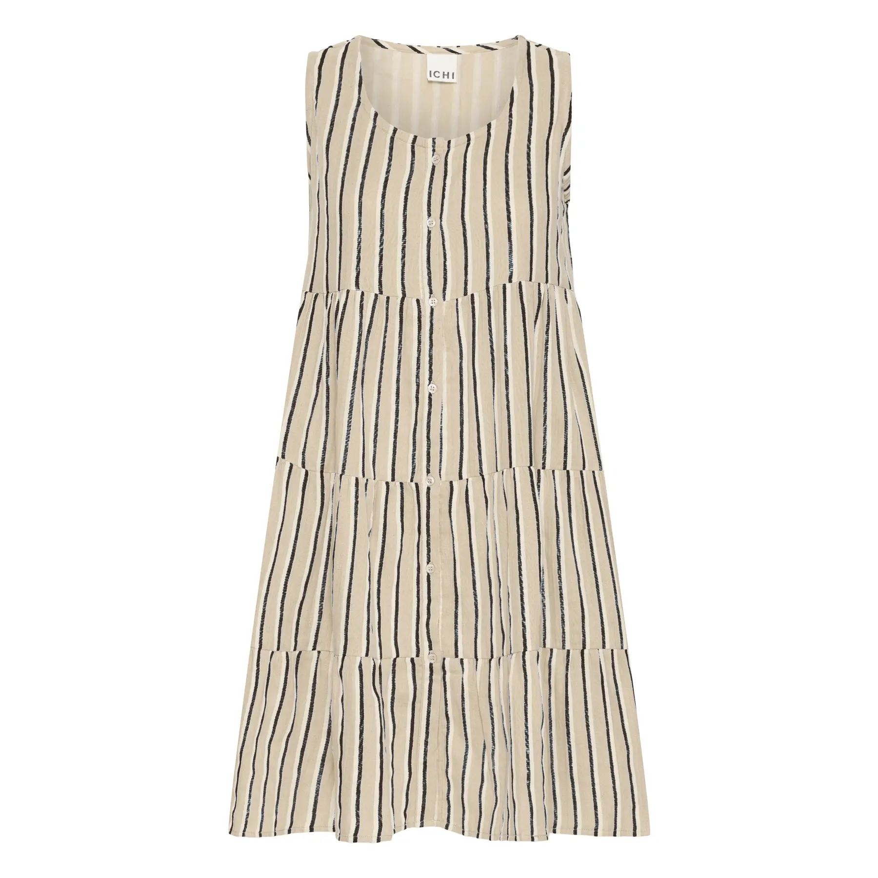 Image of Ärmelloses Kleid, Damen Ichi IAFOXA sIAFoxa
