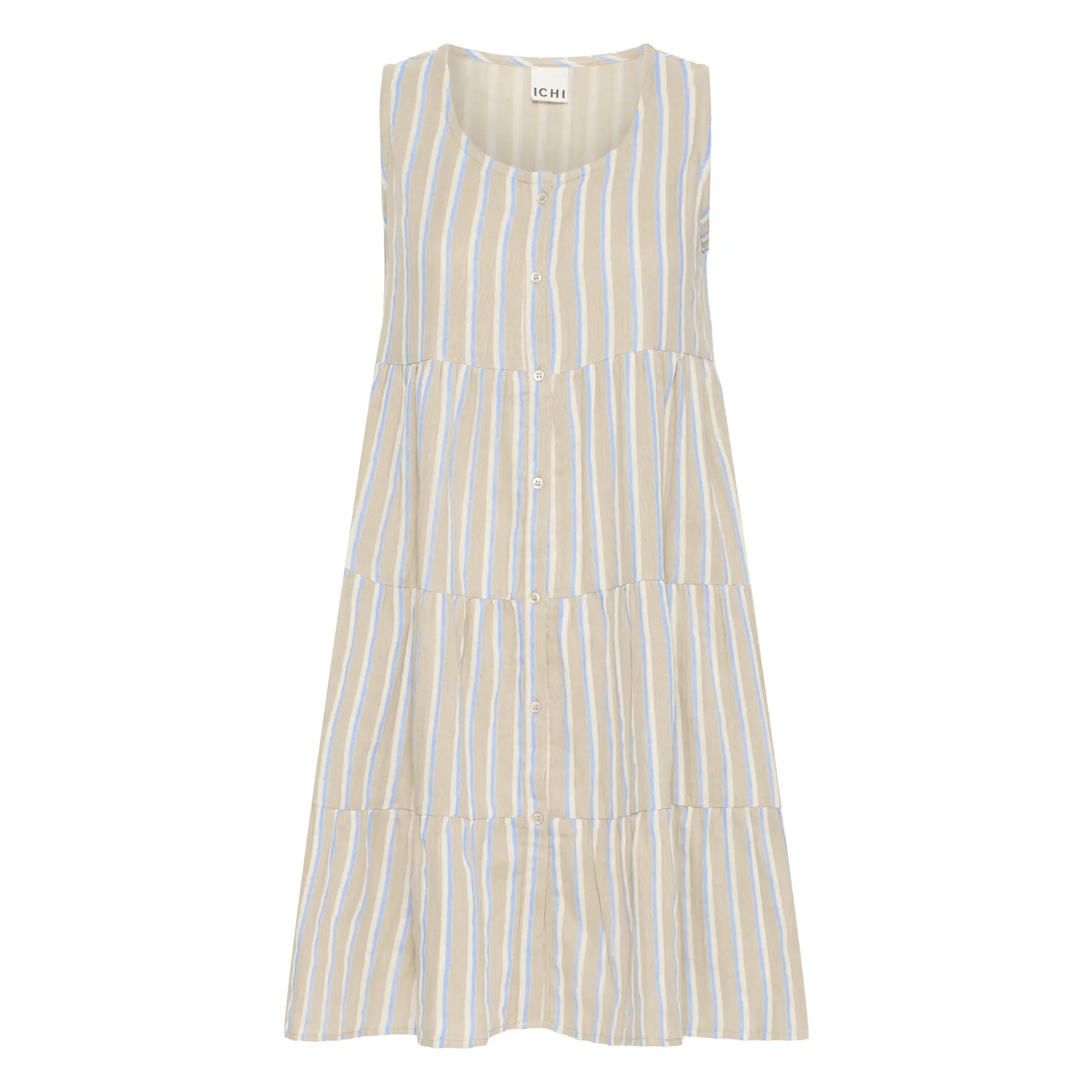 Ärmelloses Kleid, Damen Ichi IAFOXA sIAFoxa