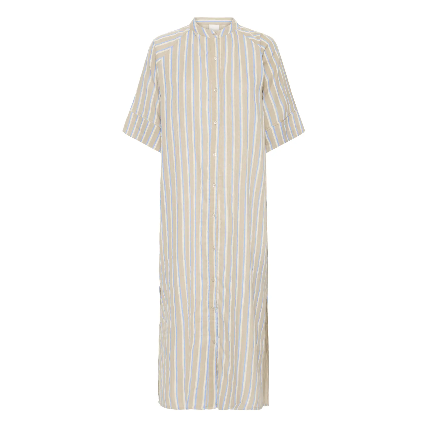 Kleid 2/4 Damen Ichi IAFOXA Midi IAFoxa