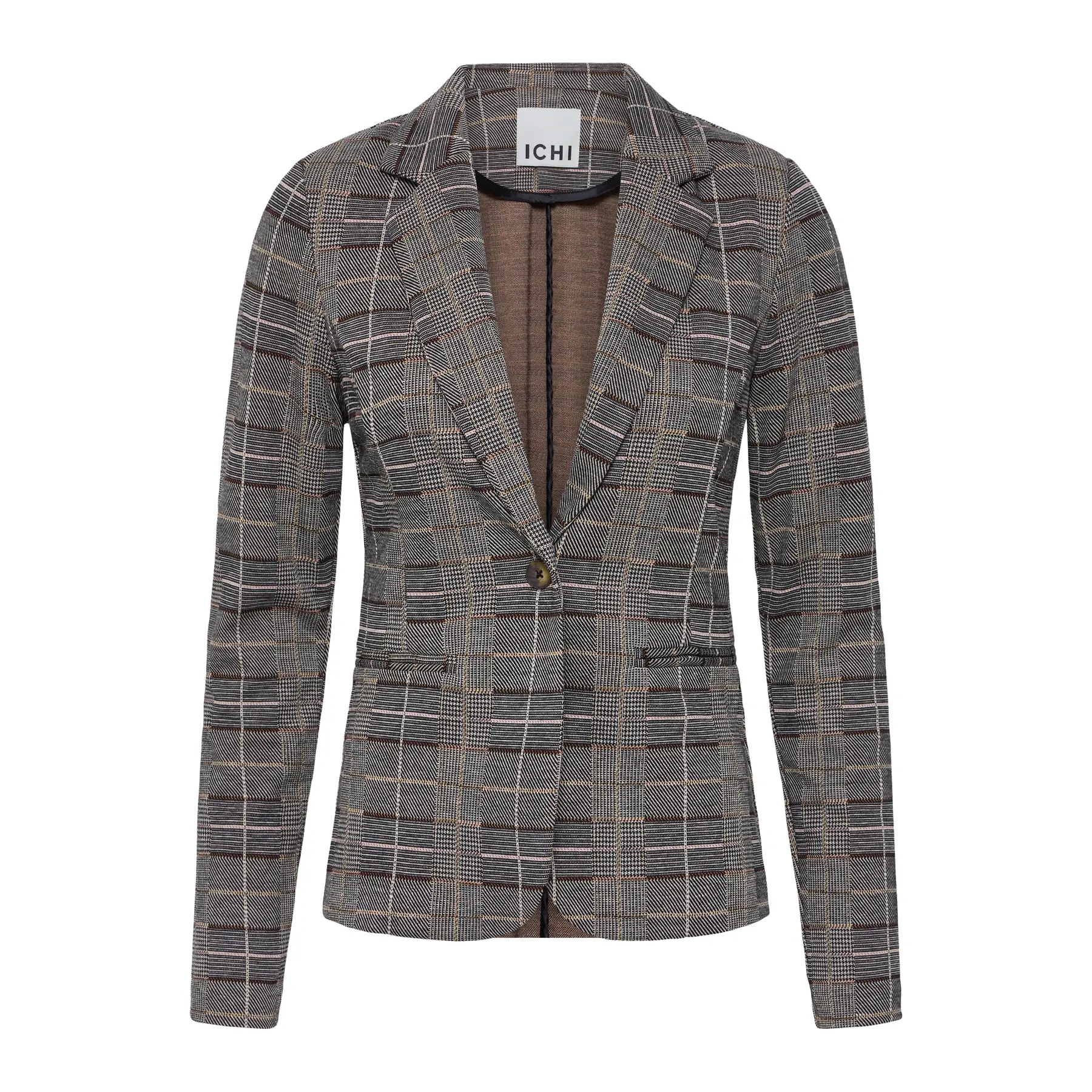 Blazer IHKATE Checkit femme Ichi Ihkate