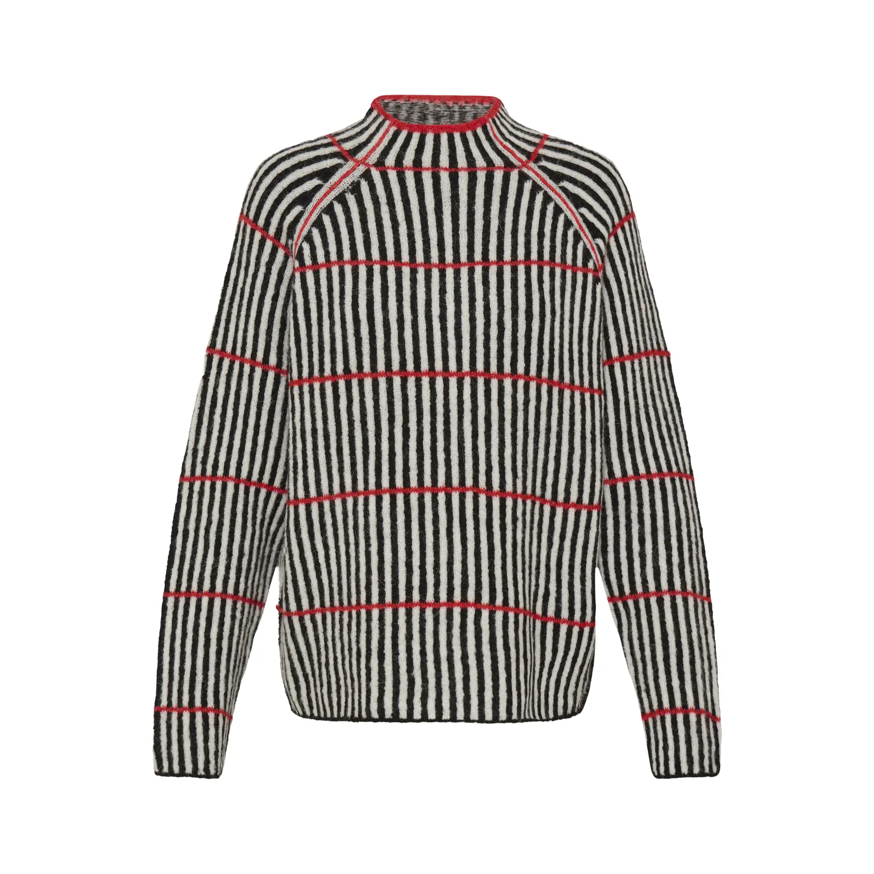 Gestreifter Pullover mit langen Ärmeln für Damen Ichi Kamara 6