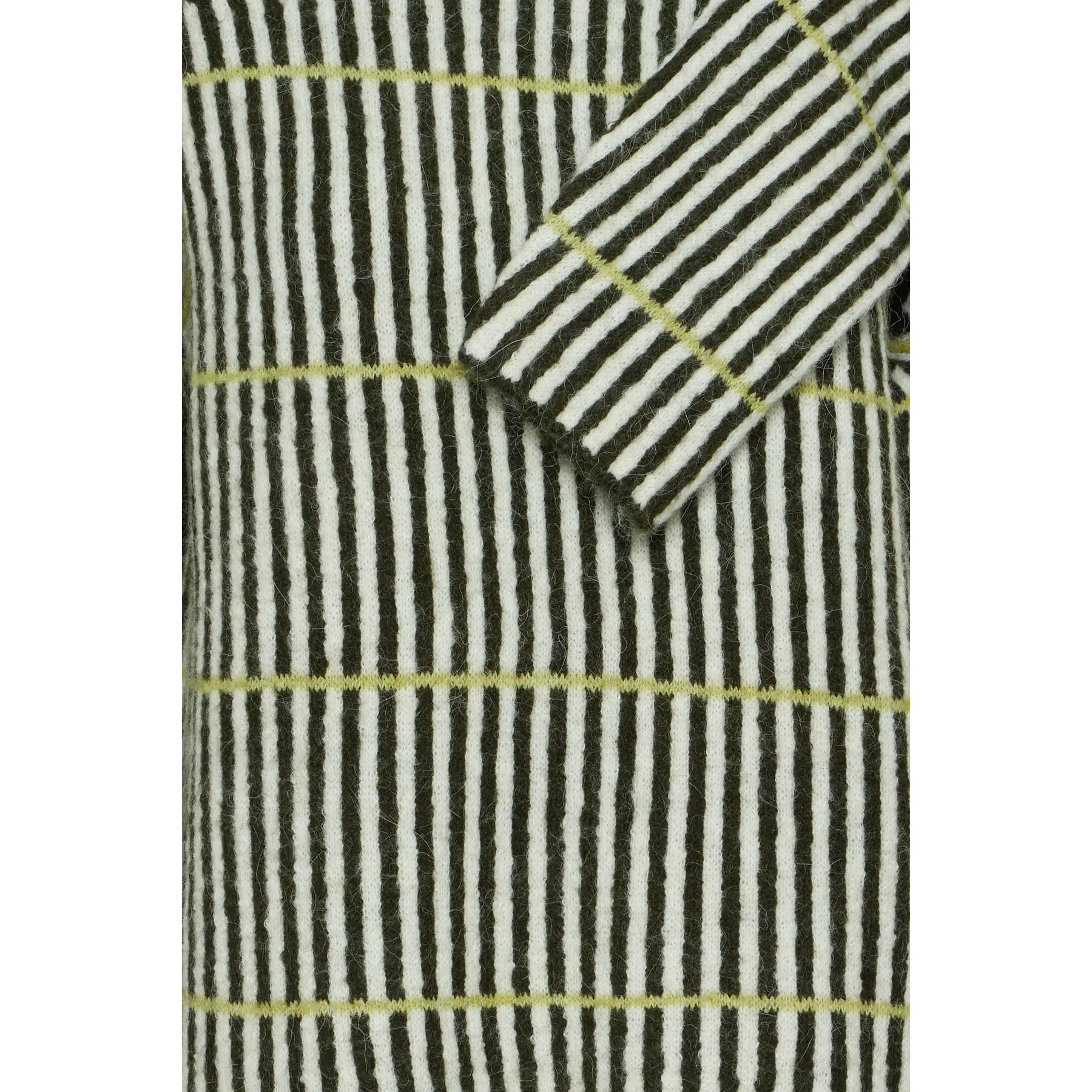 Gestreifter Pullover mit langen Ärmeln für Damen Ichi Kamara 6