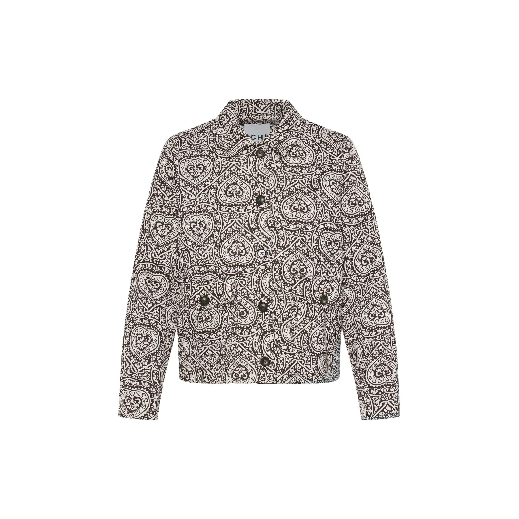Bedruckte Jacke Damen Ichi Kate 2