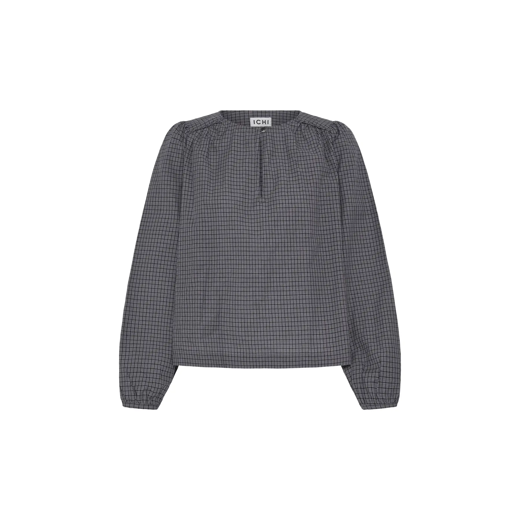 Langärmelige Bluse, Damen Ichi Fabunni