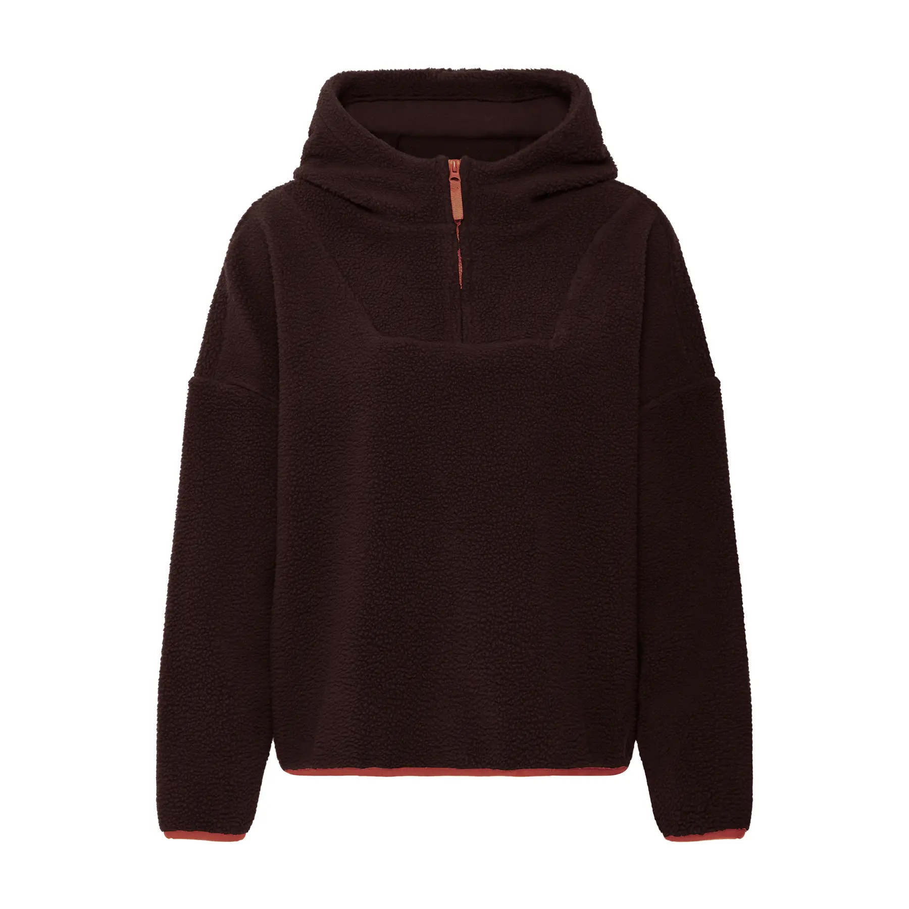 Cardigan con cappuccio in pile donna  IHMonsi