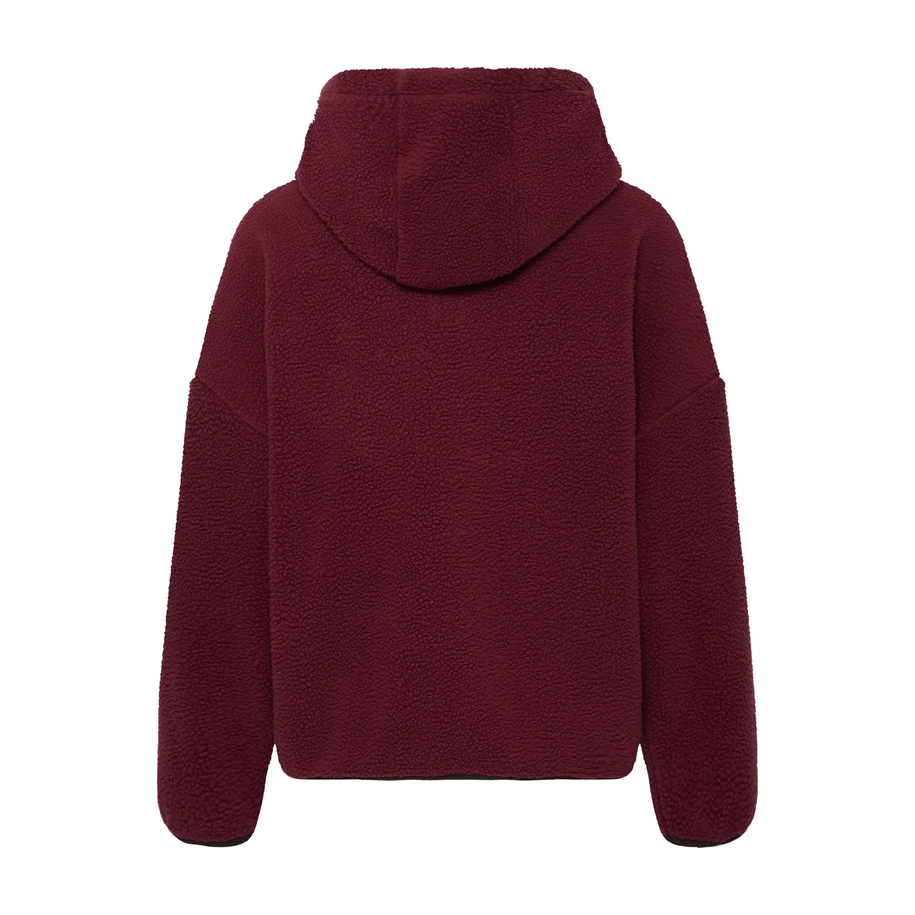 Cardigan con cappuccio in pile donna  IHMonsi
