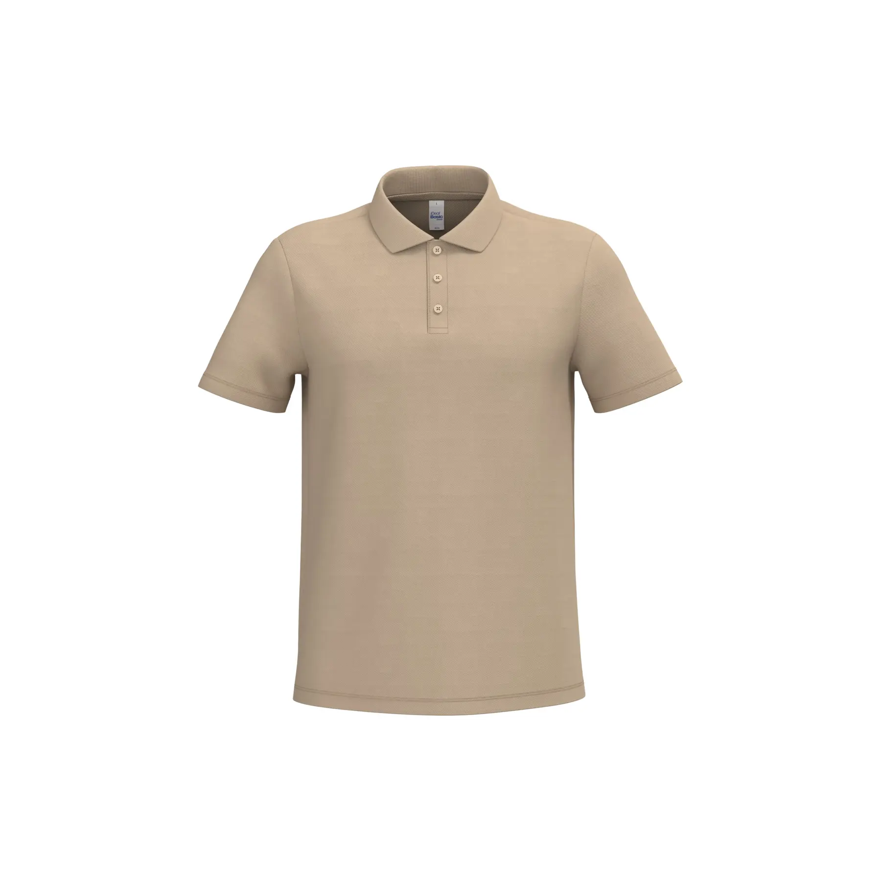 iDeal Basic Brand Heren piquépolo IB220 - Ideal Sand - L