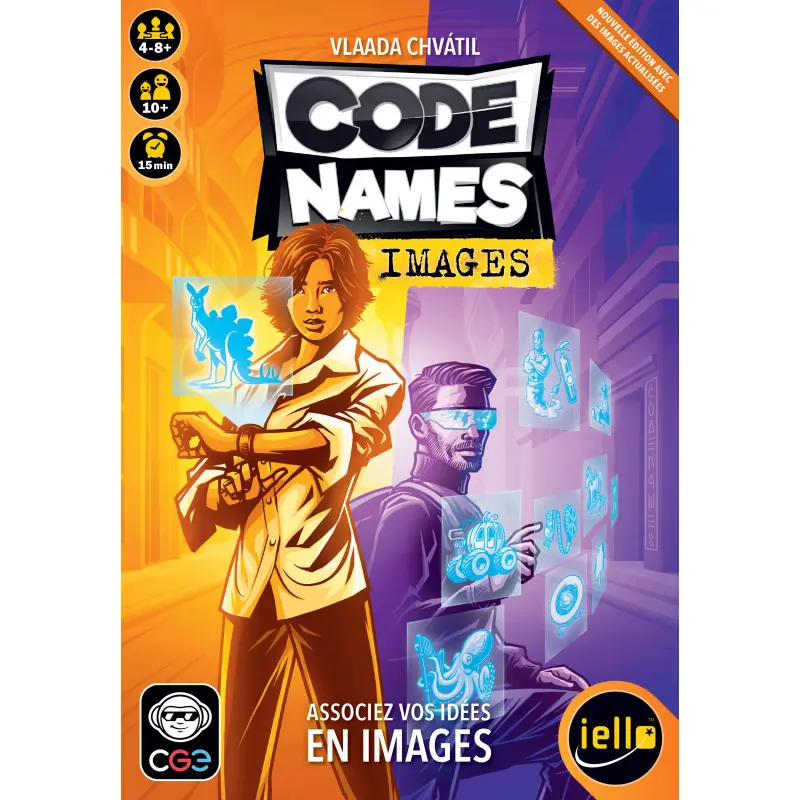 Gesellschaftsspiele IELLO Codenames Image