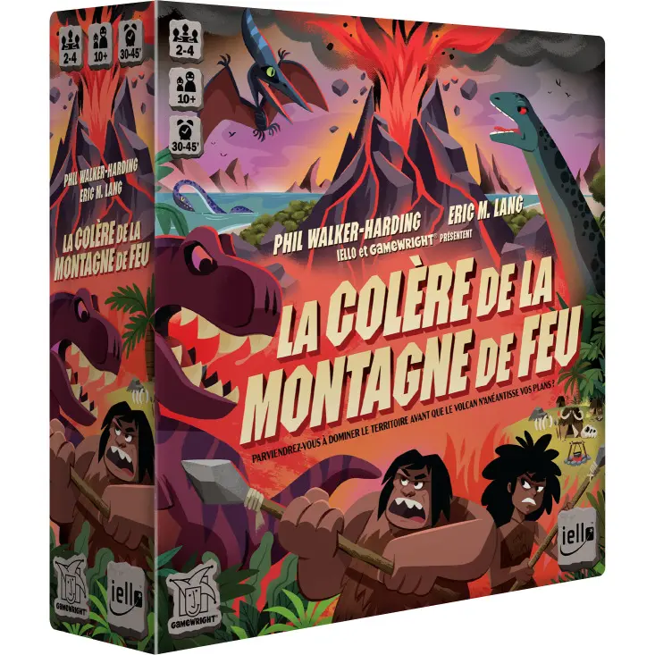 Gesellschaftsspiele IELLO La Colère de la Montagne de Feu