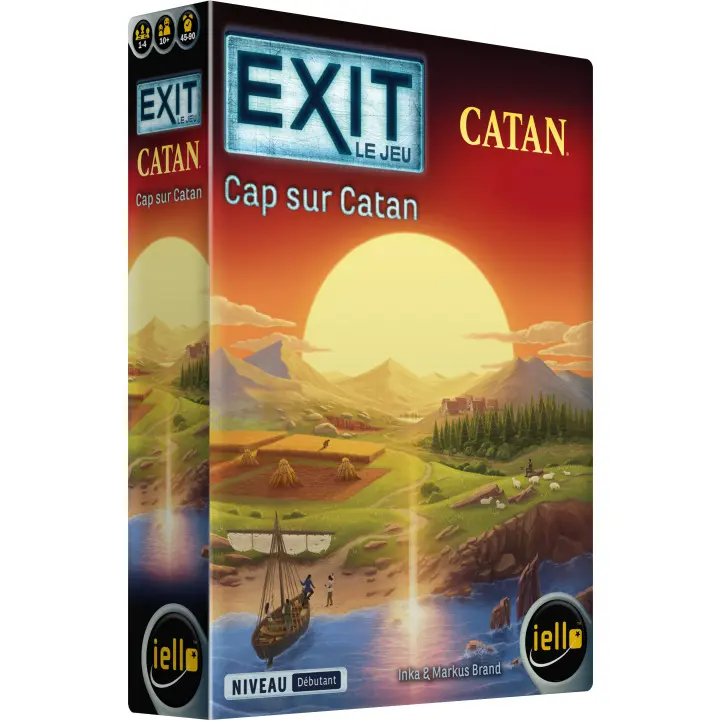 Gesellschaftsspiele IELLO Exit : Cap sur Catan
