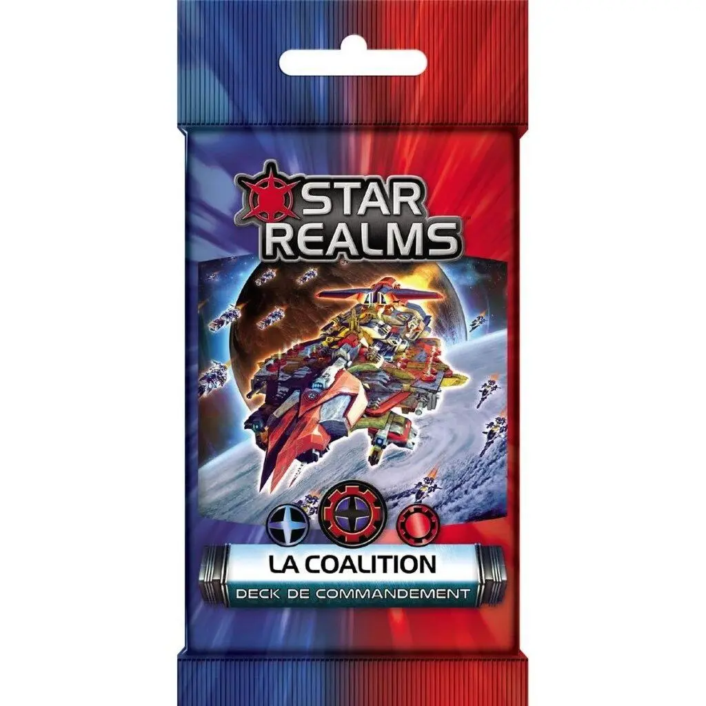 3760175517426 - Gesellschaftsspiele Star Realms - Deck de Commandement  La Coalition