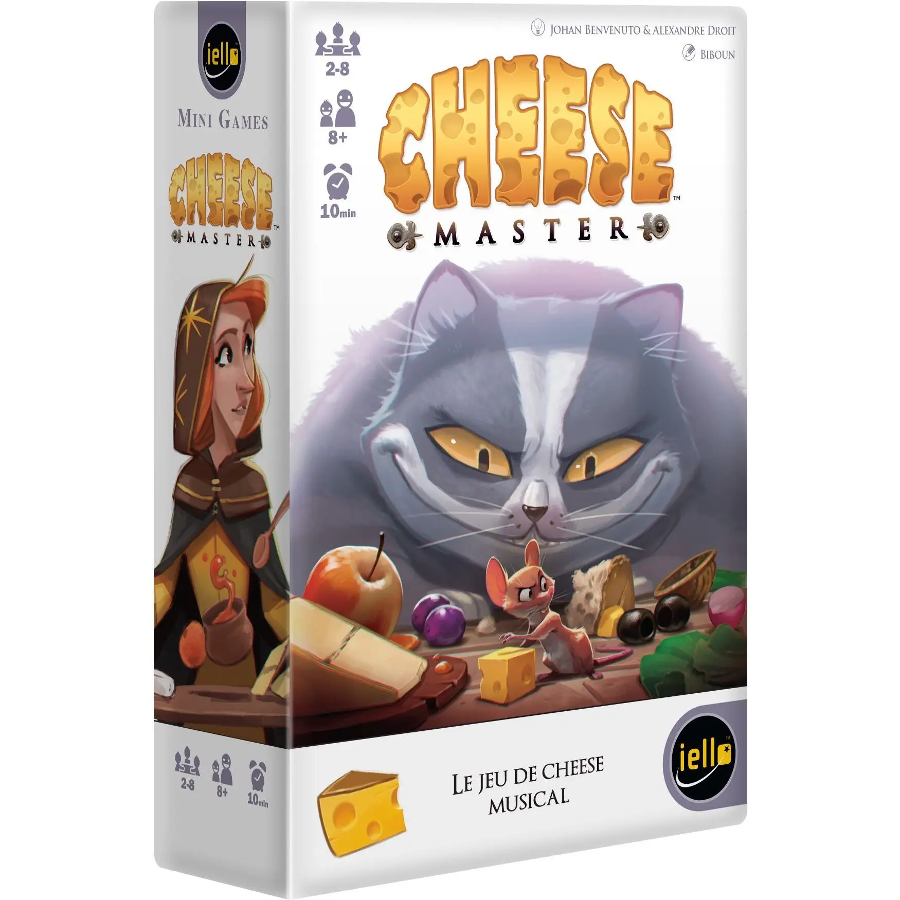 3701551700476 - Gesellschaftsspiele Mini Games - Cheese Master