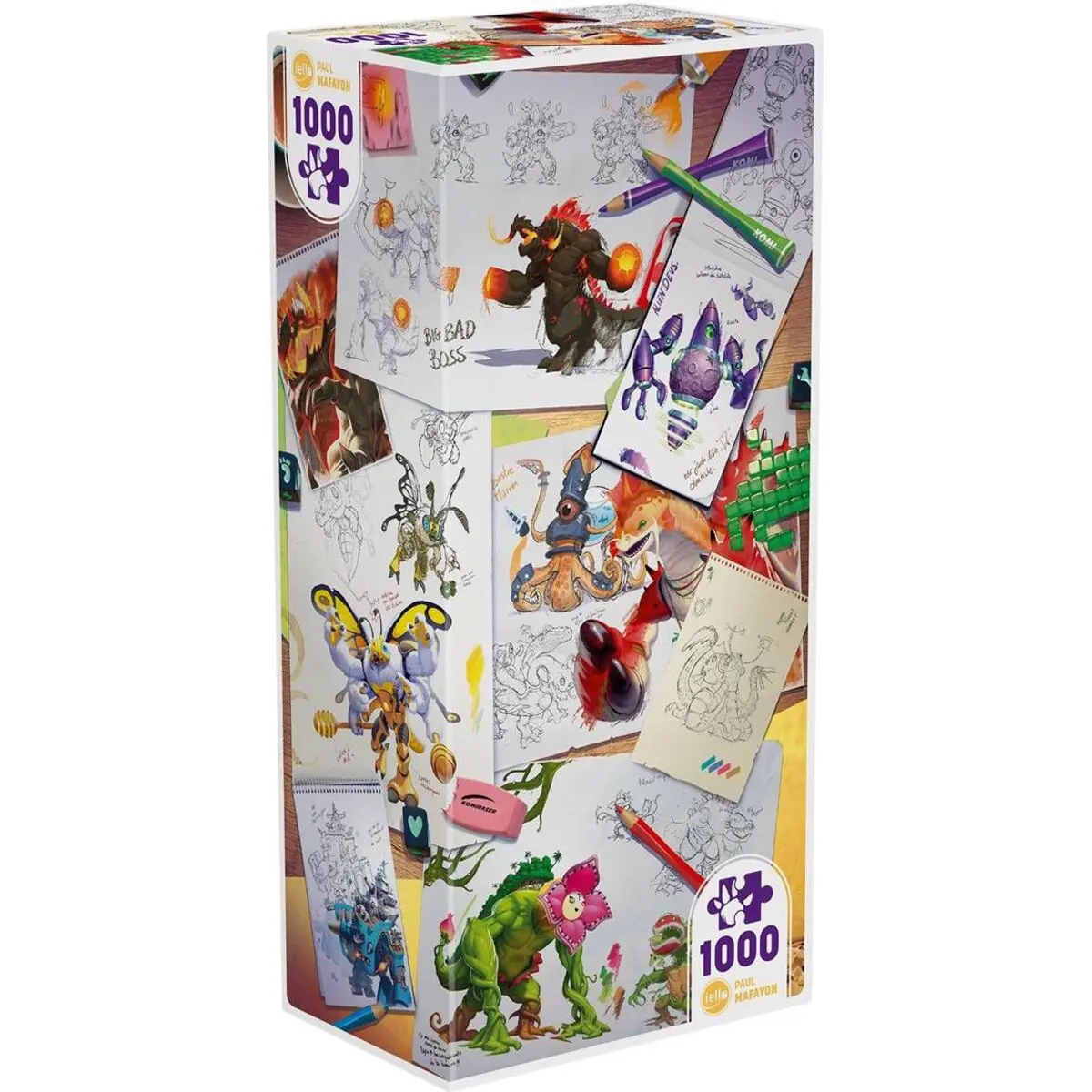 3701551701312 - Puzzle Kot Making Of Monsters