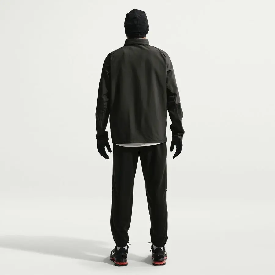 Nike MILER Running Jackets Men's Black Hooded Moderate Other — foto 3
