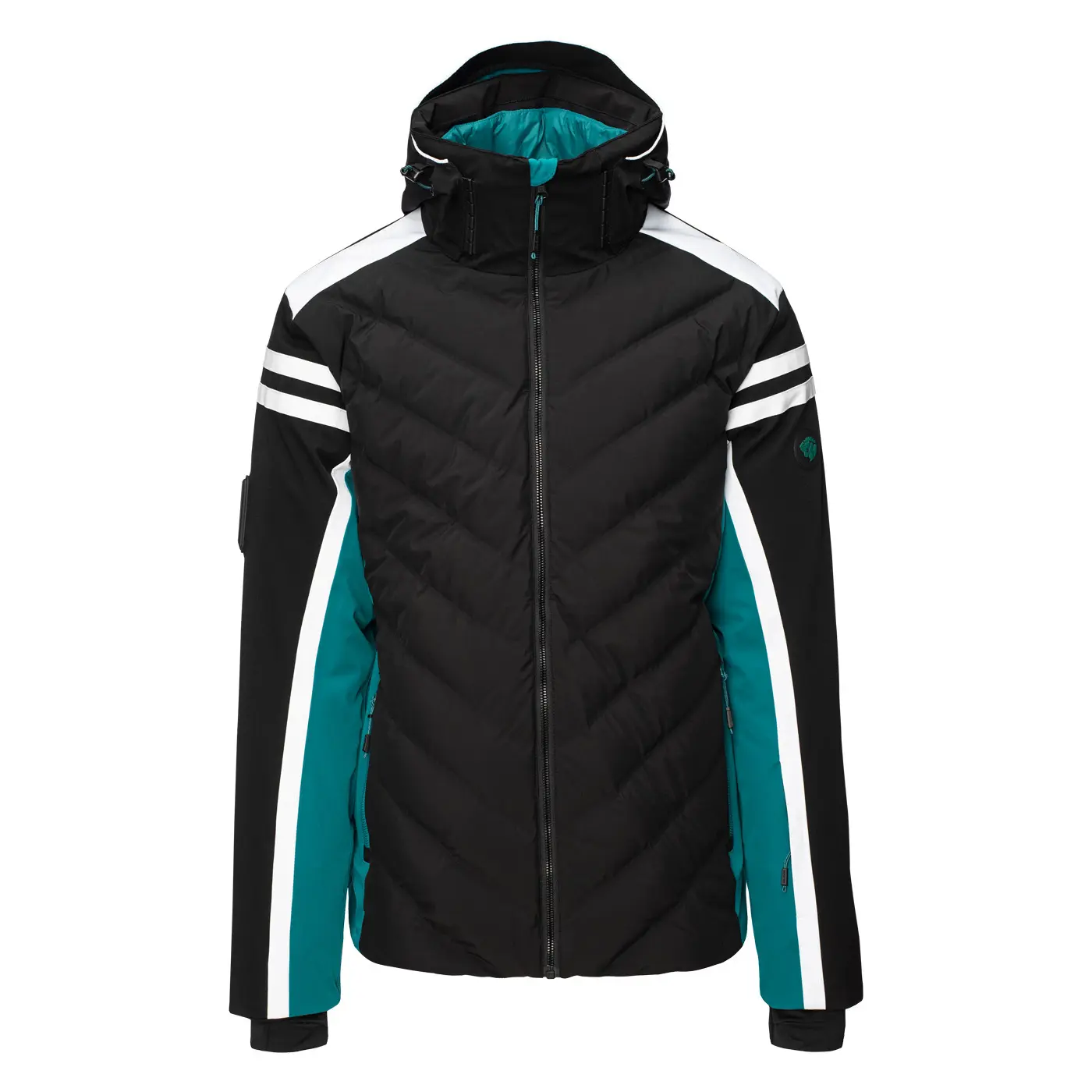 Daunenjacke mit Kapuze Iguana Bergho