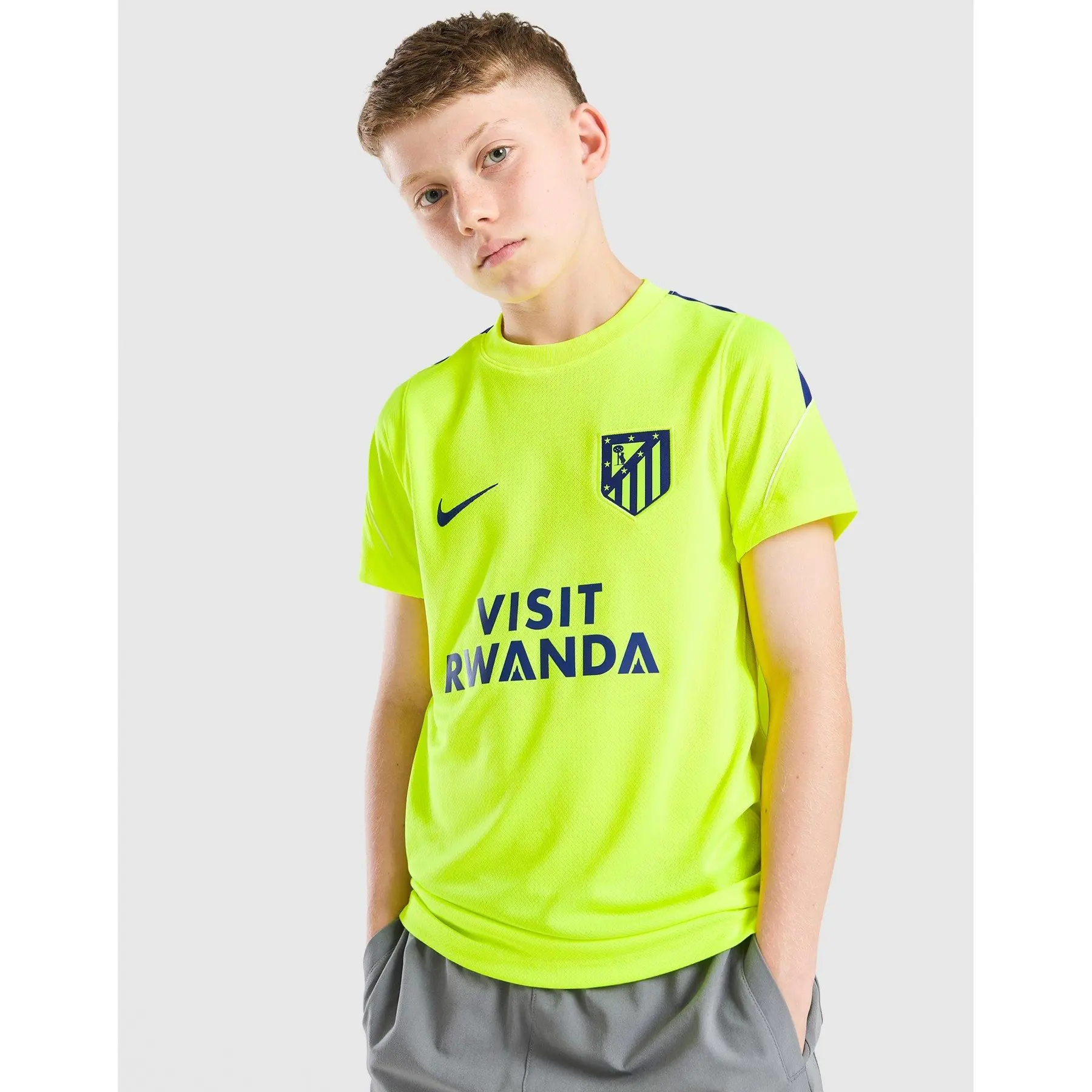 Nike Atletico Madrid Strike Shirt Junior - Groen - Kind, Groen 12-13Y