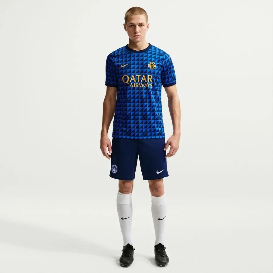 Nike Inter Milan Pre Match Top - Blauw- Heren, Blauw L