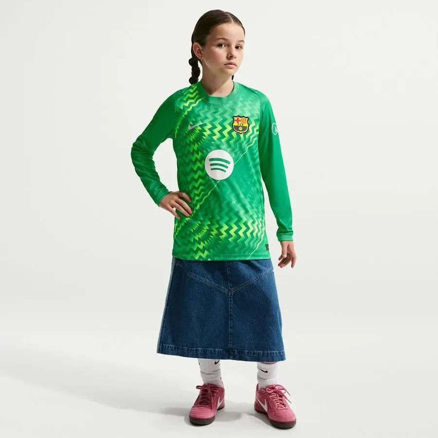 FC Barcelona Langarm Torwarttrikot Kinder 2026/27