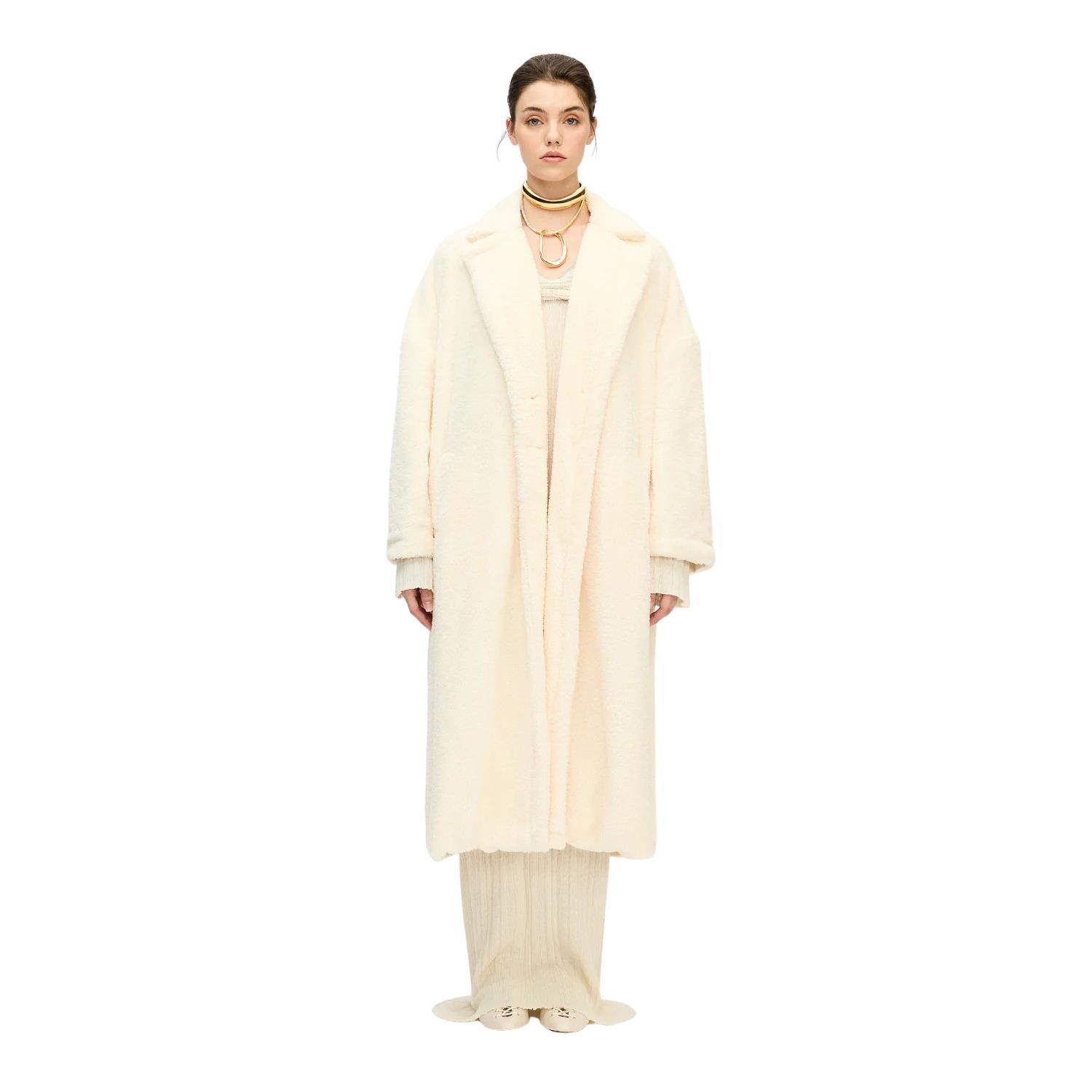 8682376169950 - Lange Sherpa-Jacke für Damen Ikikiz