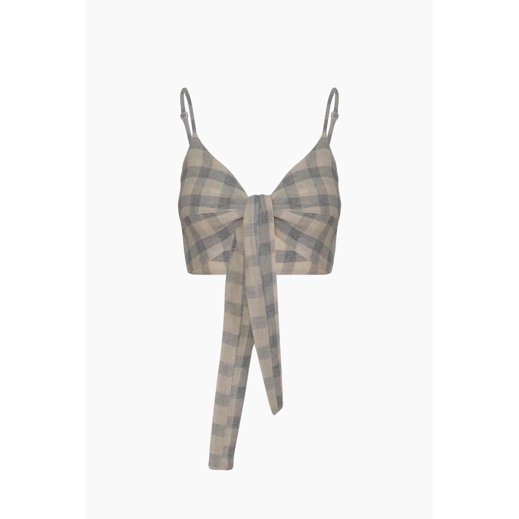 8682376169363 - Karierte Bustier für Frauen Ikikiz