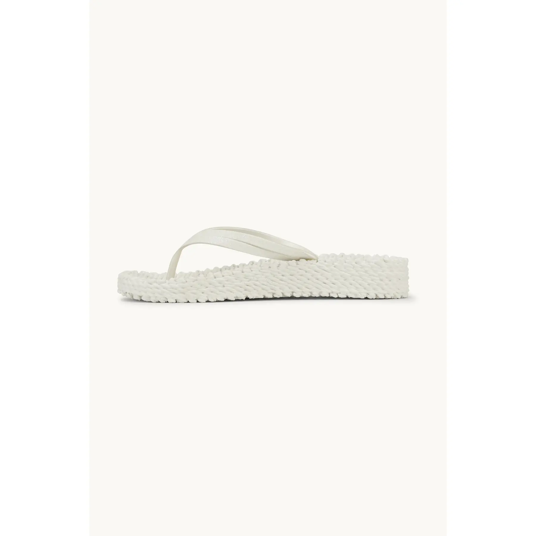 Ilse Jacobsen Hornbæk Women's Blanc Wedge Platform Flip-Flops Glitter