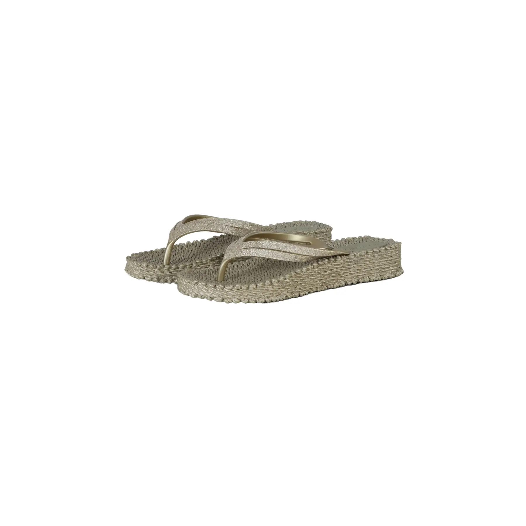 Wedge Platform Flip-Flops With Sparkling Stones Women Ilse Jacobsen Hornbæk